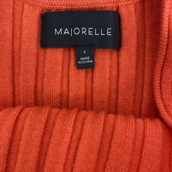 Majorelle Revolve Womens Sz Small Knit Ribbed Midi Dress Coquette Party - Picture 5 of 7